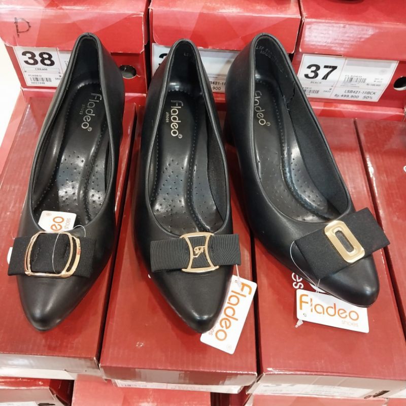 sepatu formal wanita FLADEO ori heels 5cm