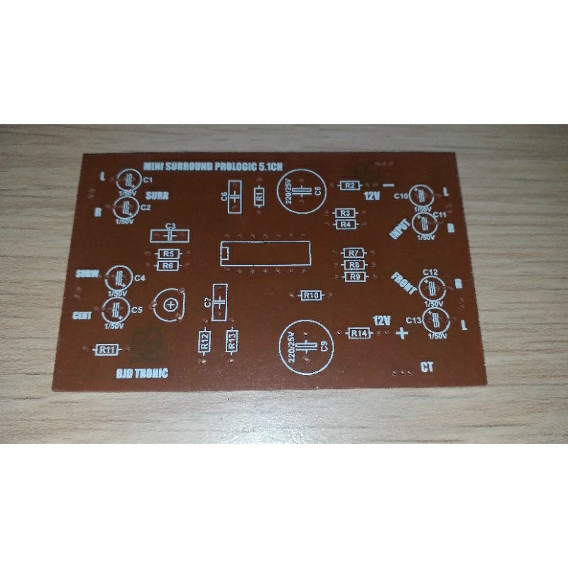 pcb mini surround prologic 5,1ch
