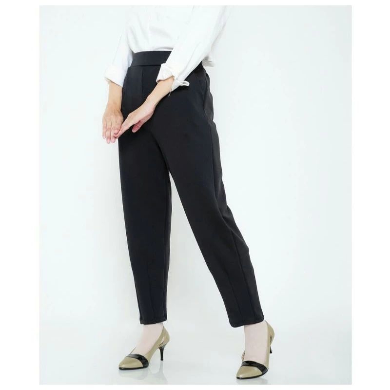 HAREM PANTS SCUBA  / Celana Scuba Pant Basic / celana panjang wanita / Momo Scuba Pants Wanita / Cel