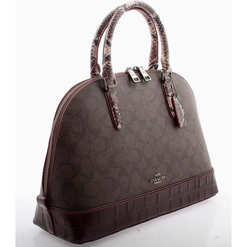 Autentic Coach Sierra Exotic leather