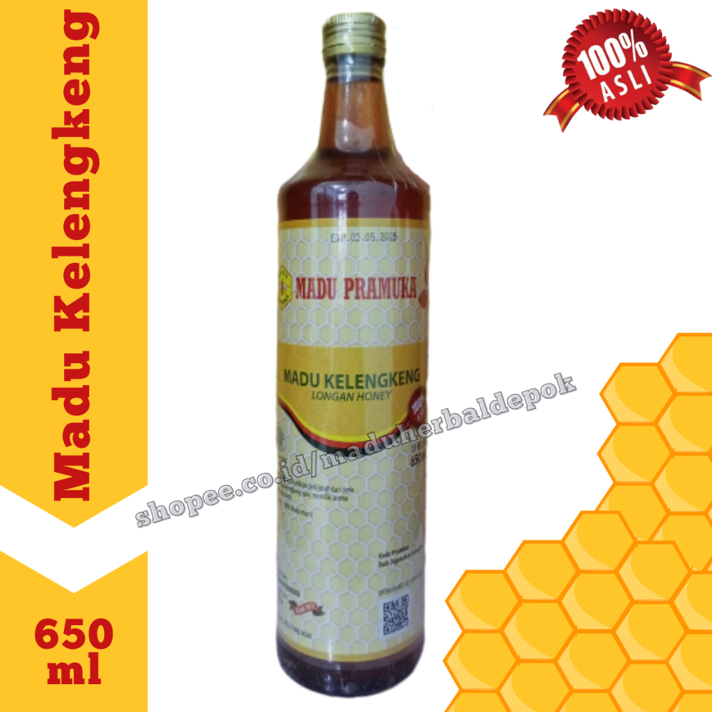 

Madu Pramuka Kelengkeng 650 ml