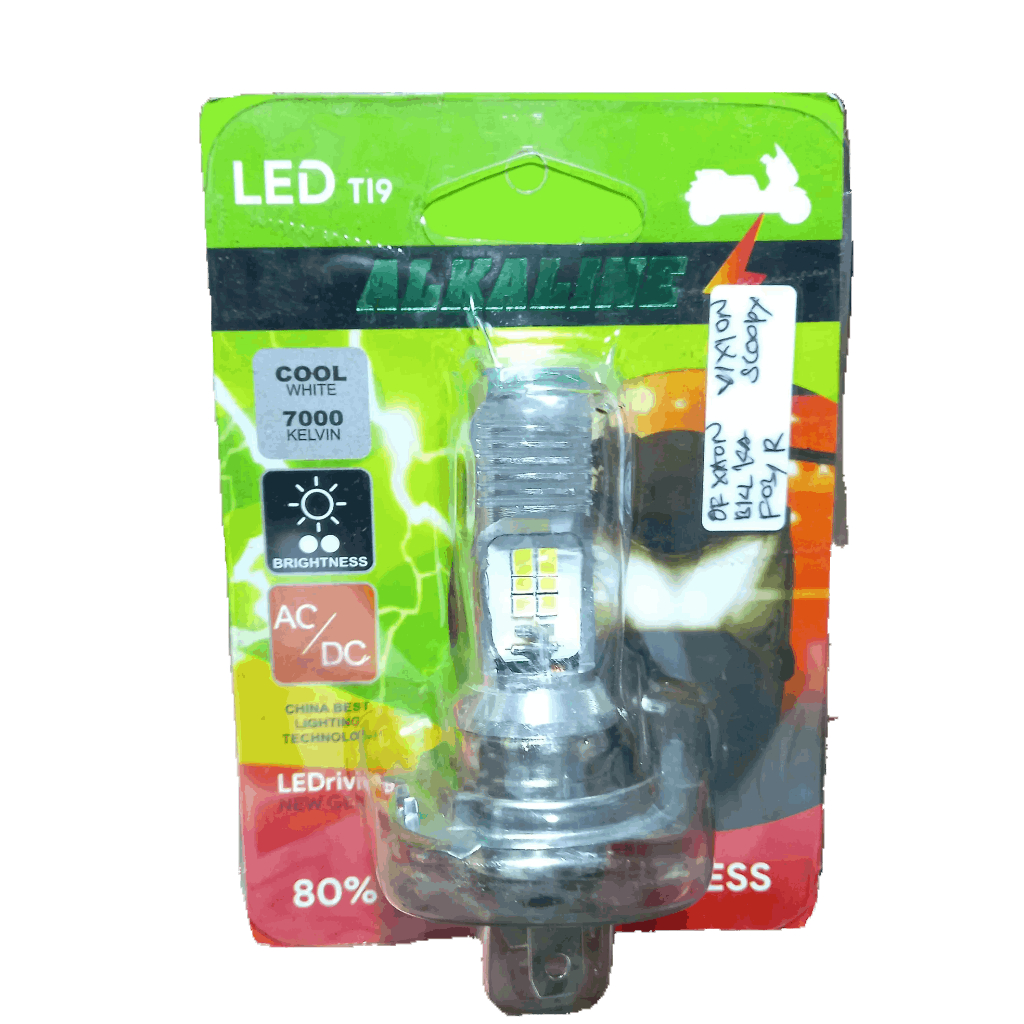 [BESAR TIGA KAKI] BOLA LAMPU / BOHLAM DEPAN LED SCOOPY FI / INJEKSI ESP 2013 2014 2015 2016 2017