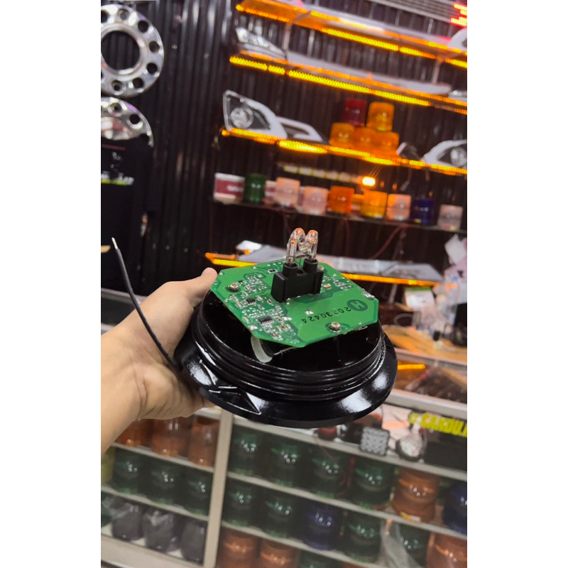 LAMPU ROTARY SERI H 1X KEDIP DC 12-24 Volt ORIGINAL