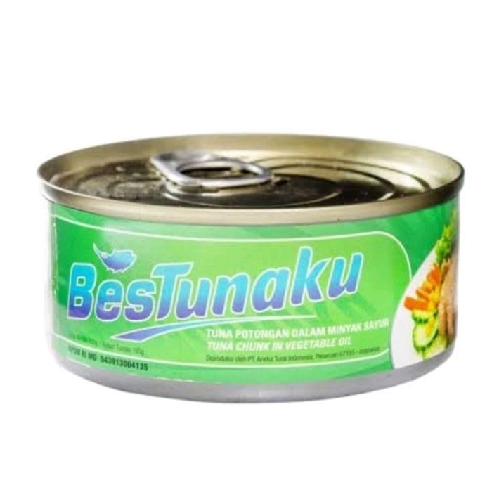 

BesTunaku Daging Tuna 150gr Tuna Chunk