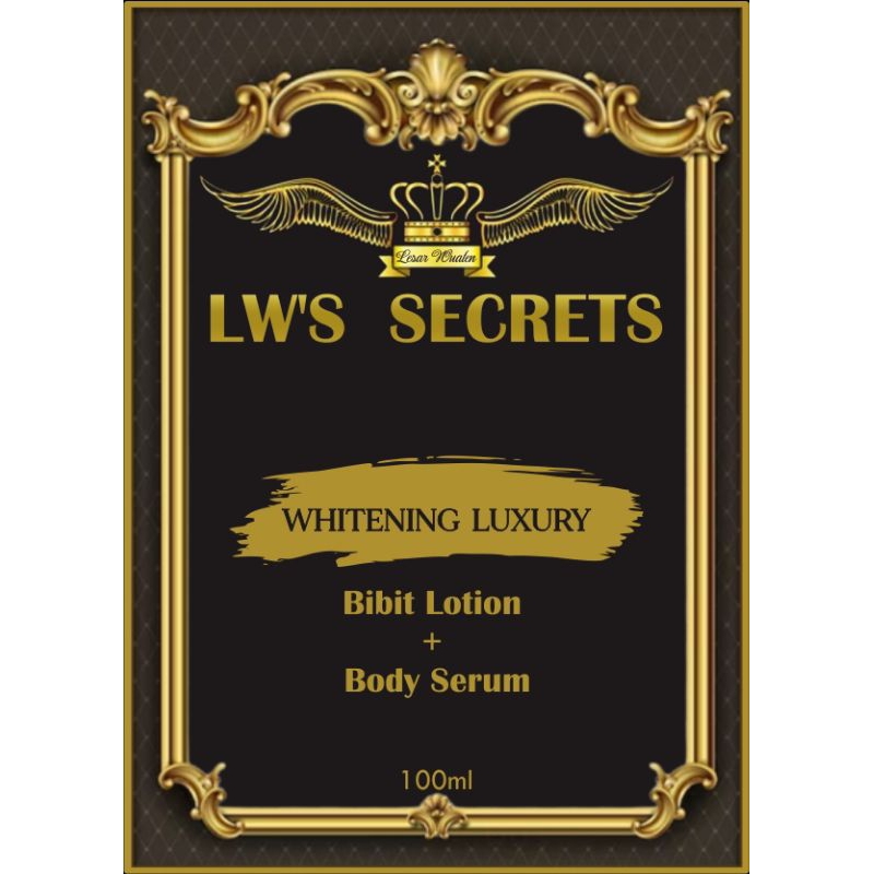 LW'S SECRETS Bibit Serum Whitening Lotion