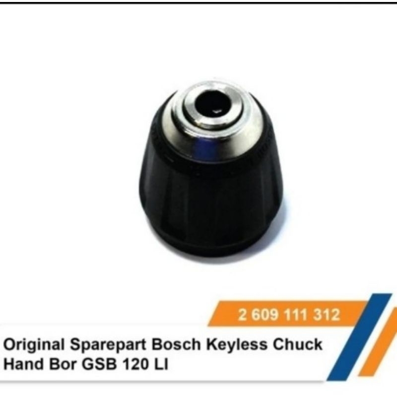 ORIGINAL SPAREPART BOR BOSCH KEYLESS CHUCK HAND BOR GSB 120 Li