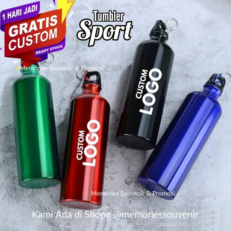 Tumbler Sport 500 ml + GRATIS  Custom grafir Nama| Tumbler sport Best quality | termos olahraga | Tu