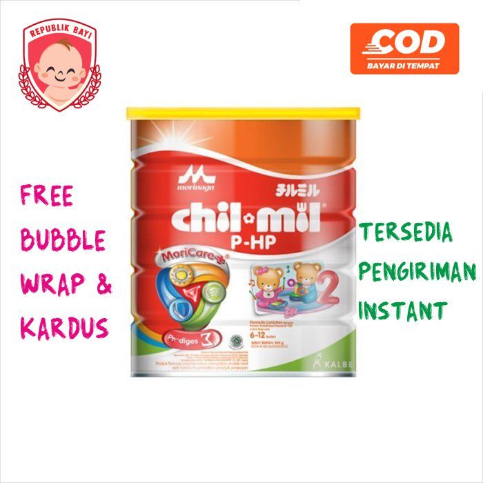 Morinaga Chil Mil Chilmil PHP (6-12 Bulan) 400 gram MURAH FREE BUBBLE Susu Formula