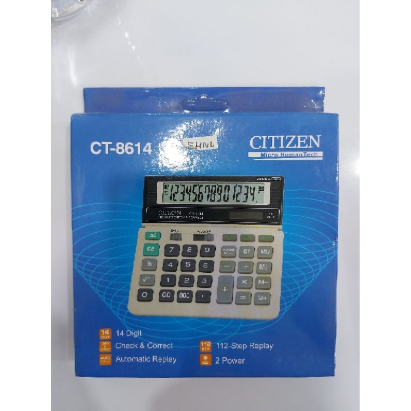 

Kalkulator citizen CT-8614