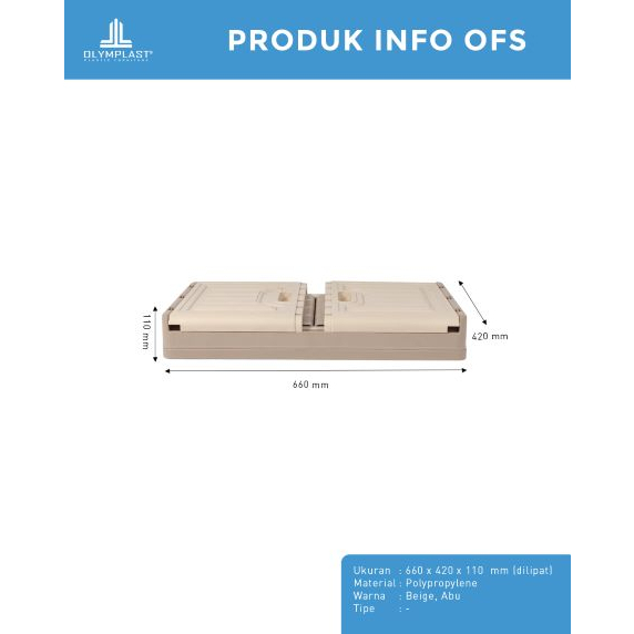 RAK KOTAK / RAK SEPATU / KOTAK SEPATU PENYIMPANAN OLYMPLAST OFS / ORGANIZER RAK KOTAK OLYMPLAST /