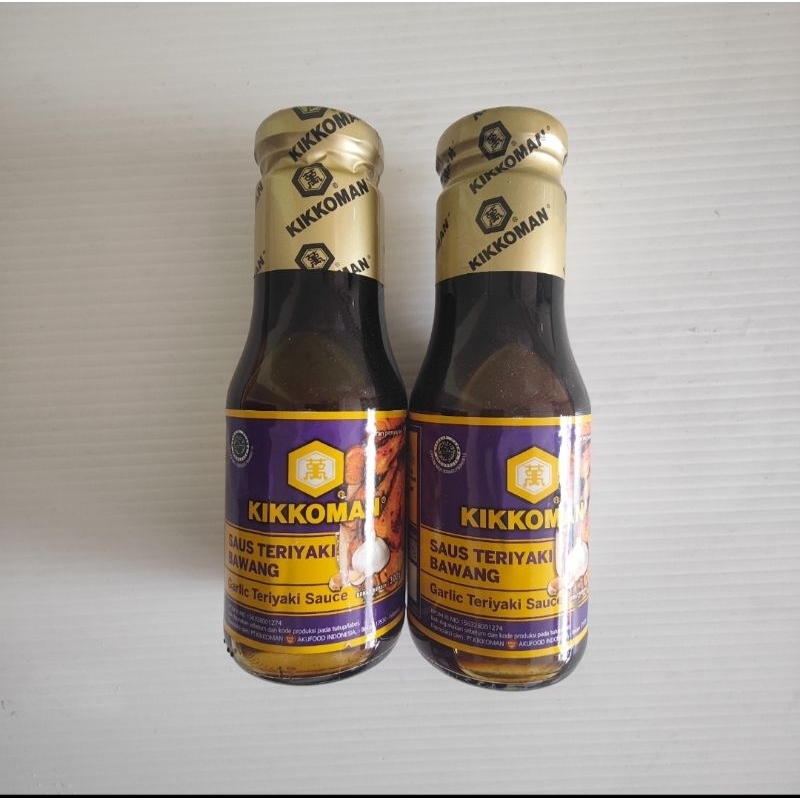 

Kinkoman teriyaki garlic 330ml