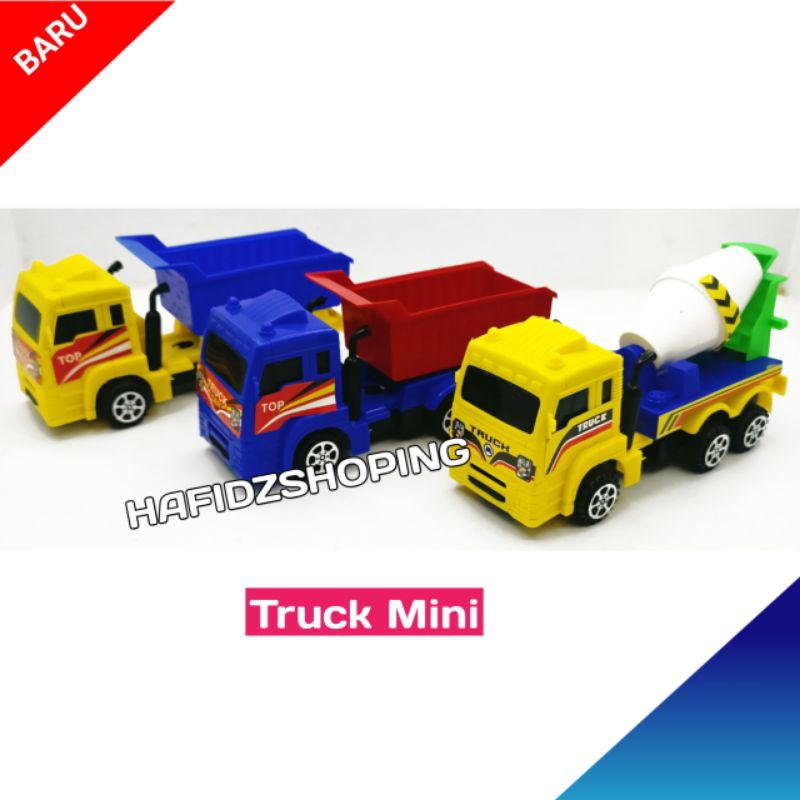 Truck Mini Mainan Anak Mobil Truk Molen dan Dump