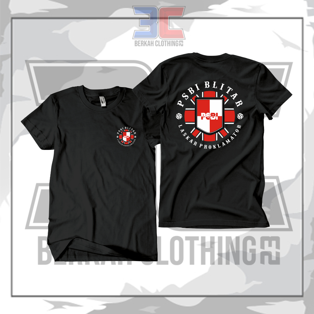Kaos T-Shirt SUPORTER PSBI BLITAR Laskar Proklamator