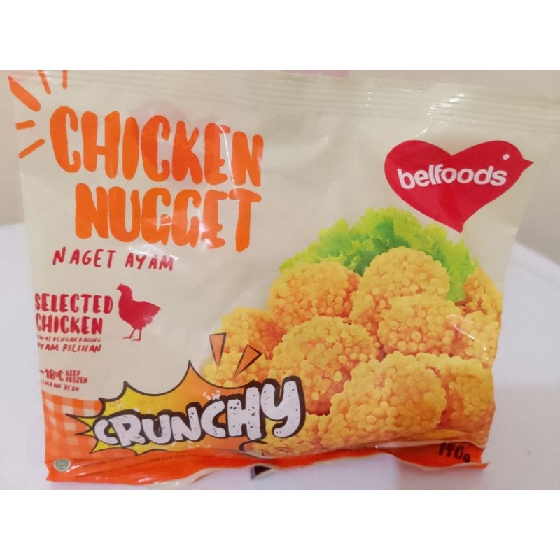 

BELFOODS NUGGET CRUNCHY 175gr