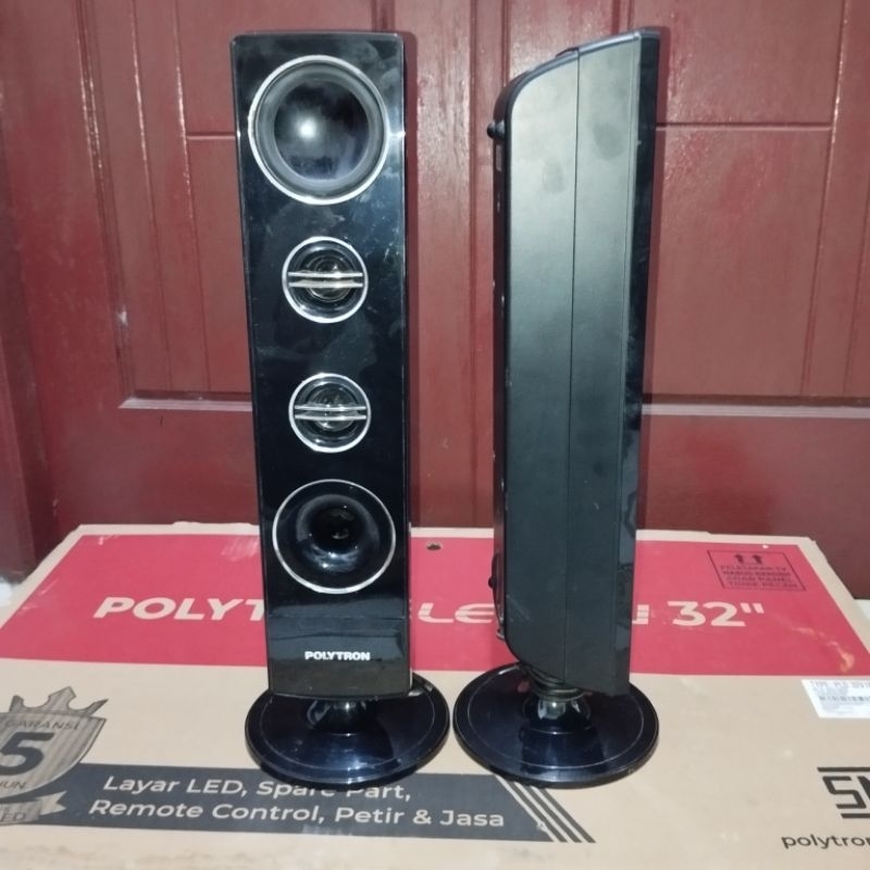 speaker pasif bekas tv led polytron 24/32"