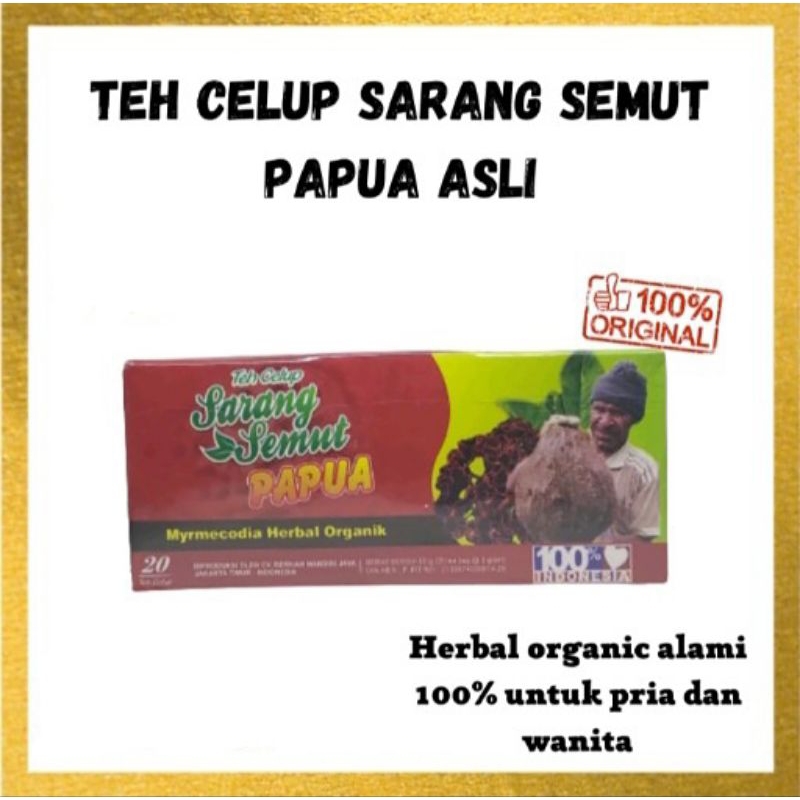 

Teh Celup Sarang Semut Al Afiyah Asli Papua