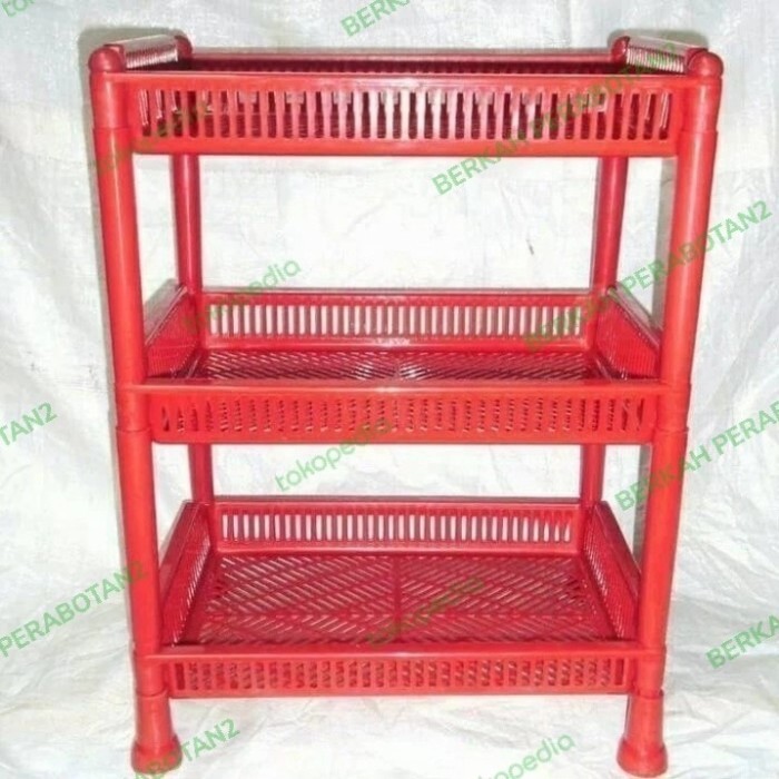 COD RAK VINCO TEBAL/ RAK PLASTIK SERBAGUNA MURAH/RAK BUMBU BESAR/RAK SUSUN 3/ RAK PLASTIK VINCO JUMB