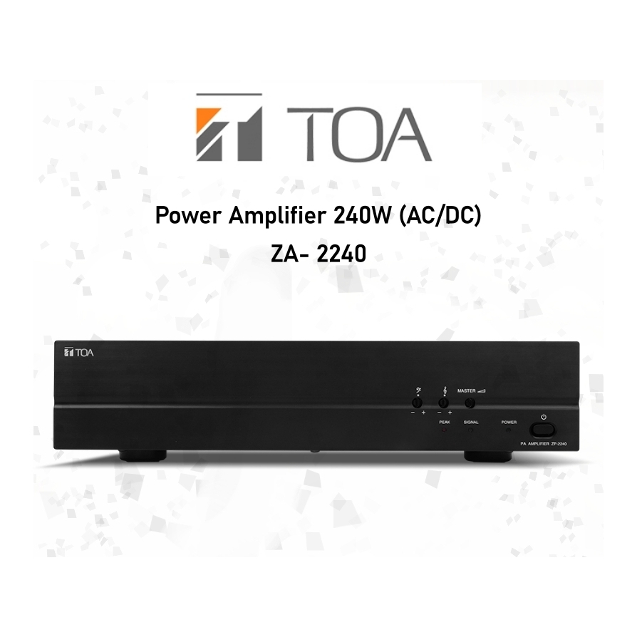 POWER AMPLIFIER TOA ZP-2240 ZP2240 ZP 2240 MIXER AMPLI ORIGINAL