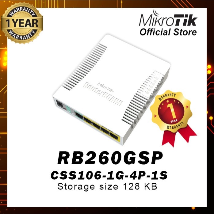 Mikrotik RB260GSP RouterBOARD 260GSP 260 gsp