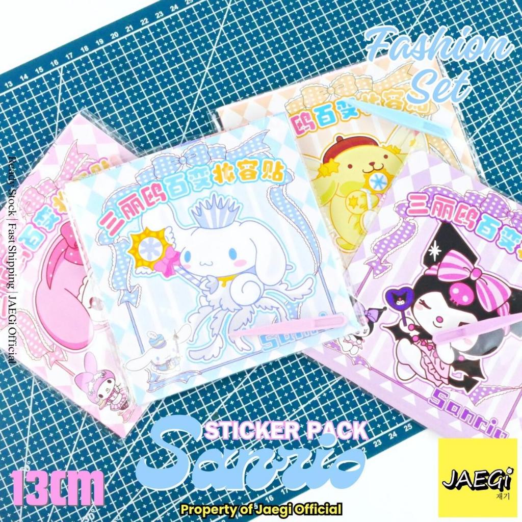 

JAEGi - Sticker Pack DIY Fashion Sanrio Edition Premium 13 Cm Aesthetic
