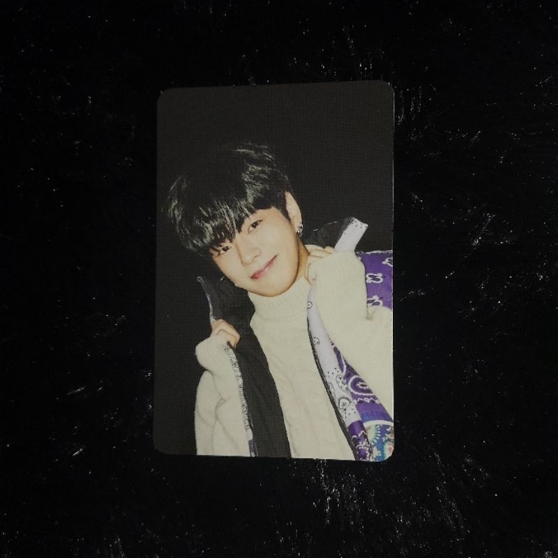 Official photocard Yoon jaehyuk concept green the first step treasure effect Poca pc 재혁 트레저 tfs te f