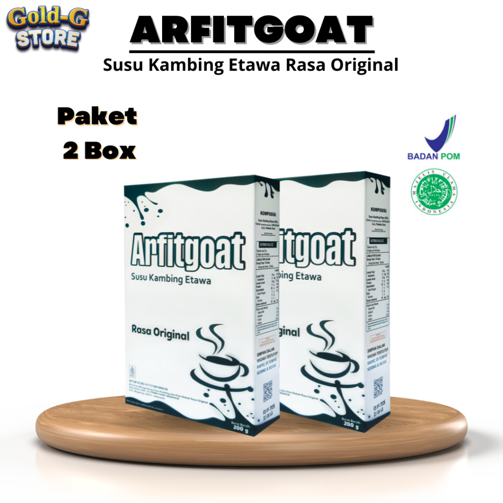 

Paket Hemat 2 Box - ARFITGOAT ORIGINAL Untuk Kesehatan Tulang Dan Sendi Rendah Gula