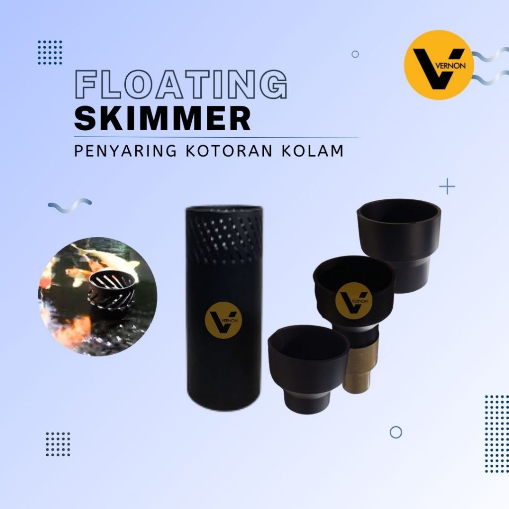 Floating SKimmer Skimmer Kolam Koi Skimmer Apung