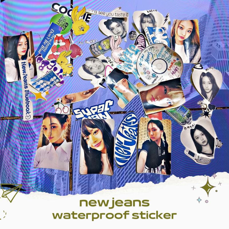 

ready stock!NEWJEANS KPOP STICKERS FOR LAPTOP HP NOTES HANNI MINJI DANIELLE HAERIN HANNI