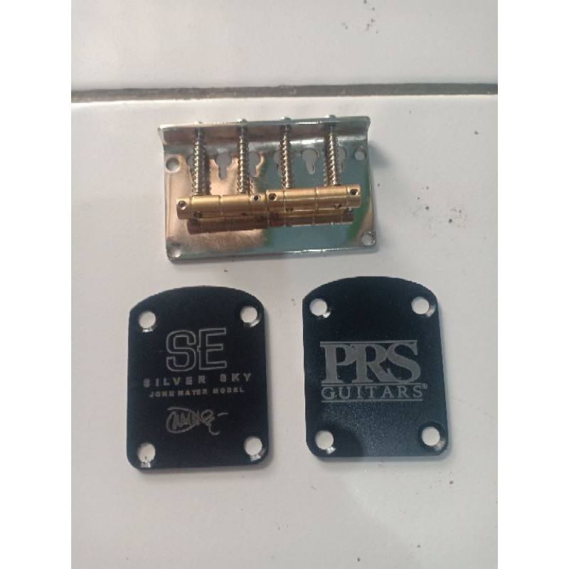 gitar bridge neck plate  prs silversky Jhon Mayer