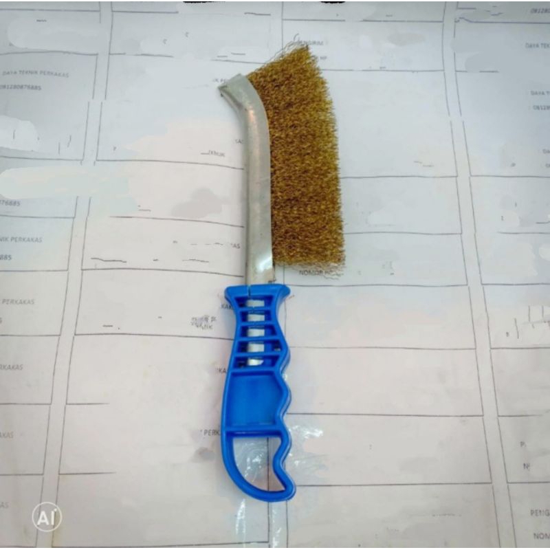 Sikat Kuningan -sikat golok gagang plastik