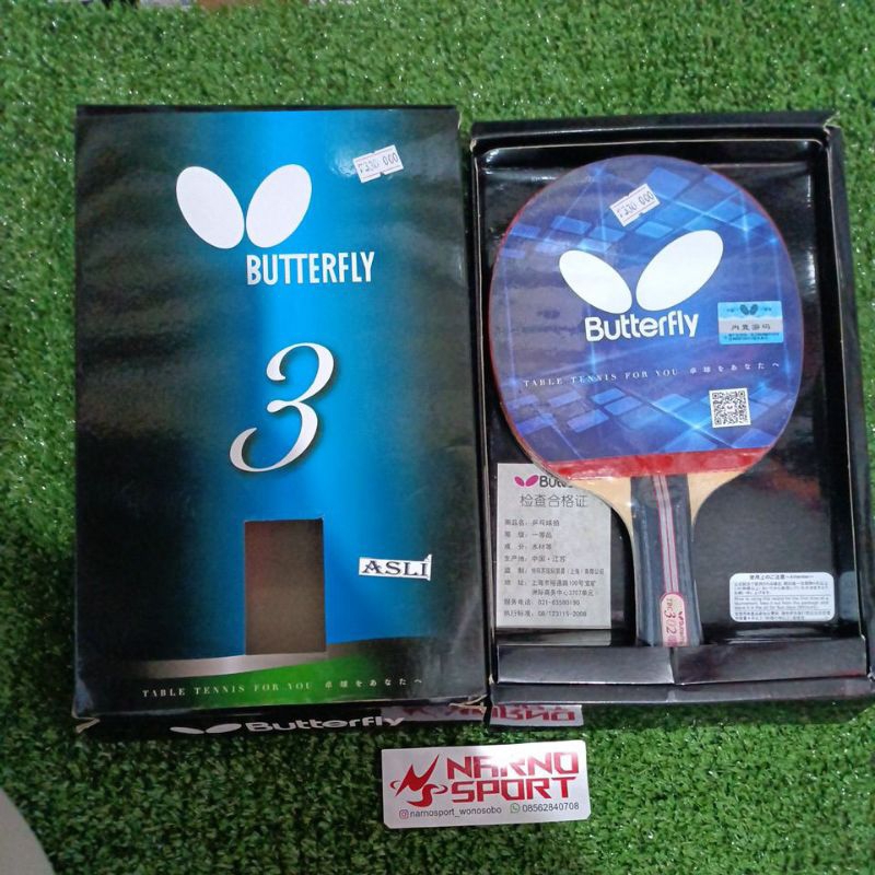 Bet pingpong bet tenis meja Butterfly TBC 302 Original