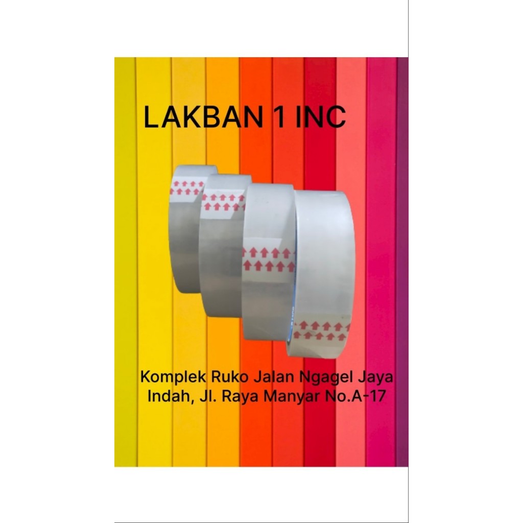 

LAKBAN BENING / COKLAT 45MM X 100 YARD REAL