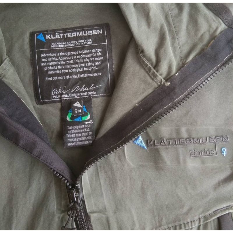 jaket klattermusen second