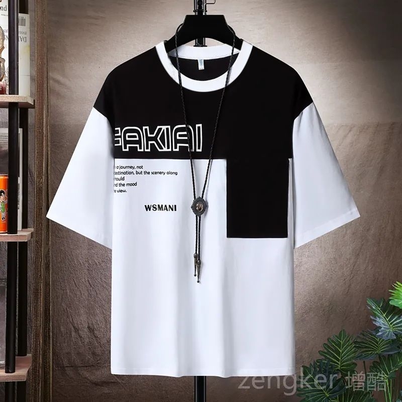 KAOS FAKAI PRIA KOMBINASI /ATASAN PRIA MURAH/ATASAN PRIA KEREN/KAOS ATASAN PRIA  MURAH
