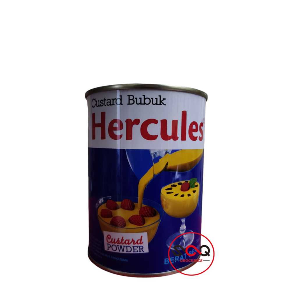 

Hercules Custard Powder Bubuk 300 gram Kaleng