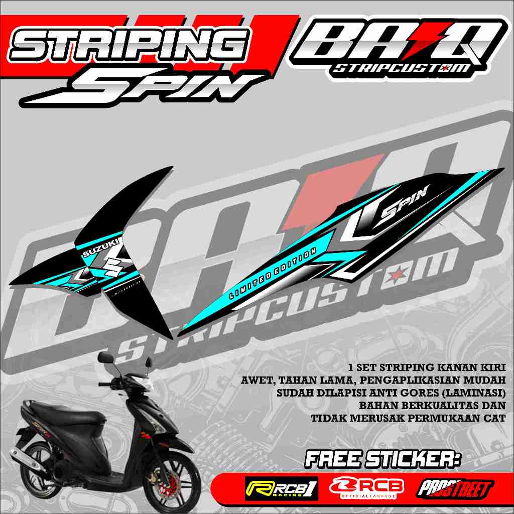 STICKER STRIPING SUZUKI SPIN- STRIPING SUZUKI SPIN PREMIUM GRAFIK 03