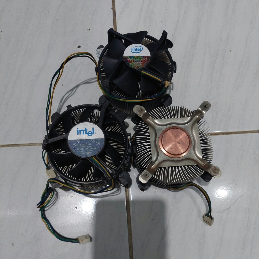 HSF Intel LGA 775 Tembaga Original High RPM