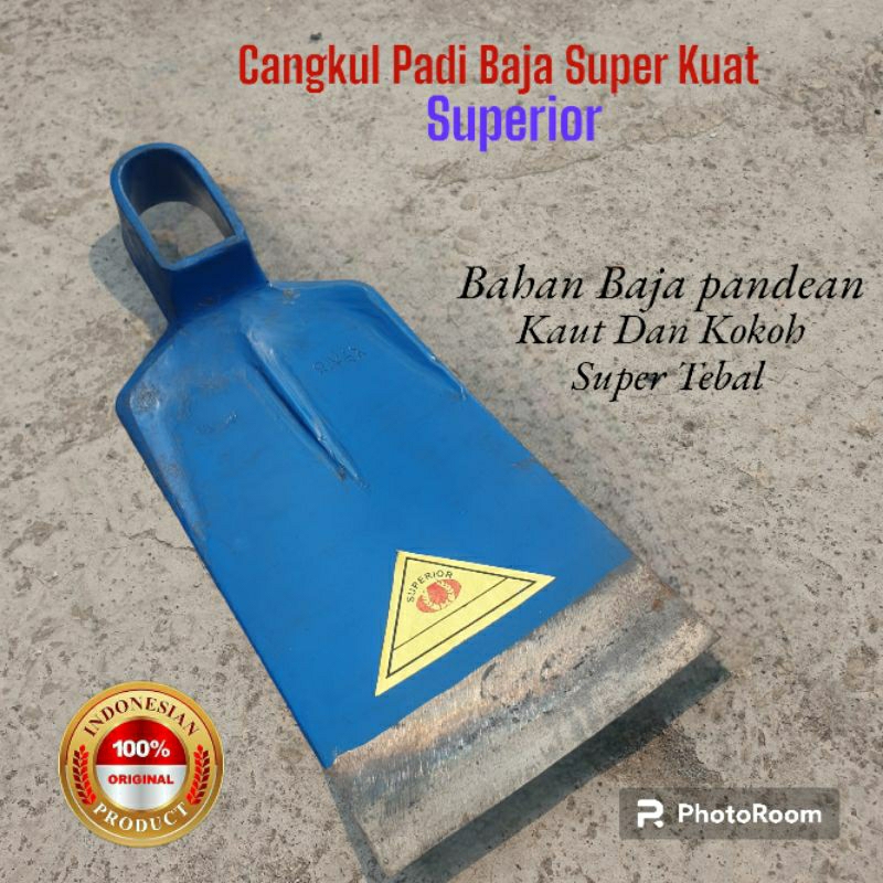 Alat pekebunan persawahan cangkul padi pacul baja