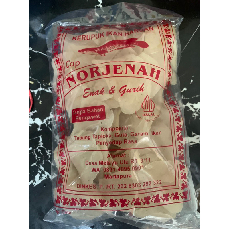 

KERUPUK IKAN GABUS / HARUAN
