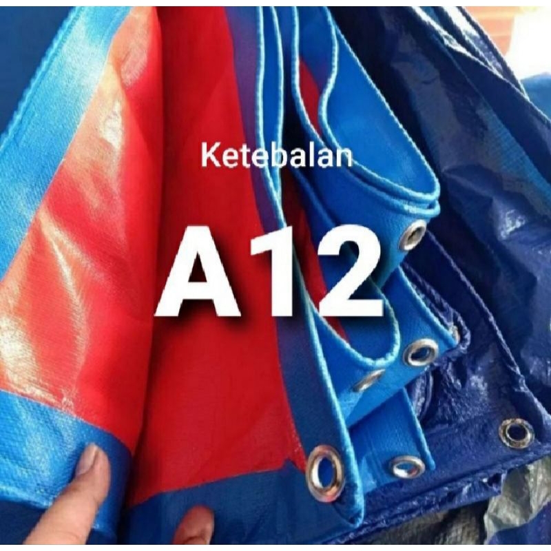 Terpal plastik 4×7 terpal murah terpal sakura terpal UV A12 super tebel