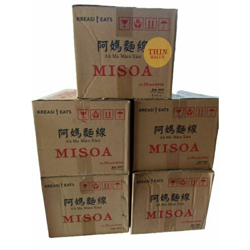 

Misoa HALUS Ah Ma Mian Xian Per Dus Isi 20Pcs x 300Gr