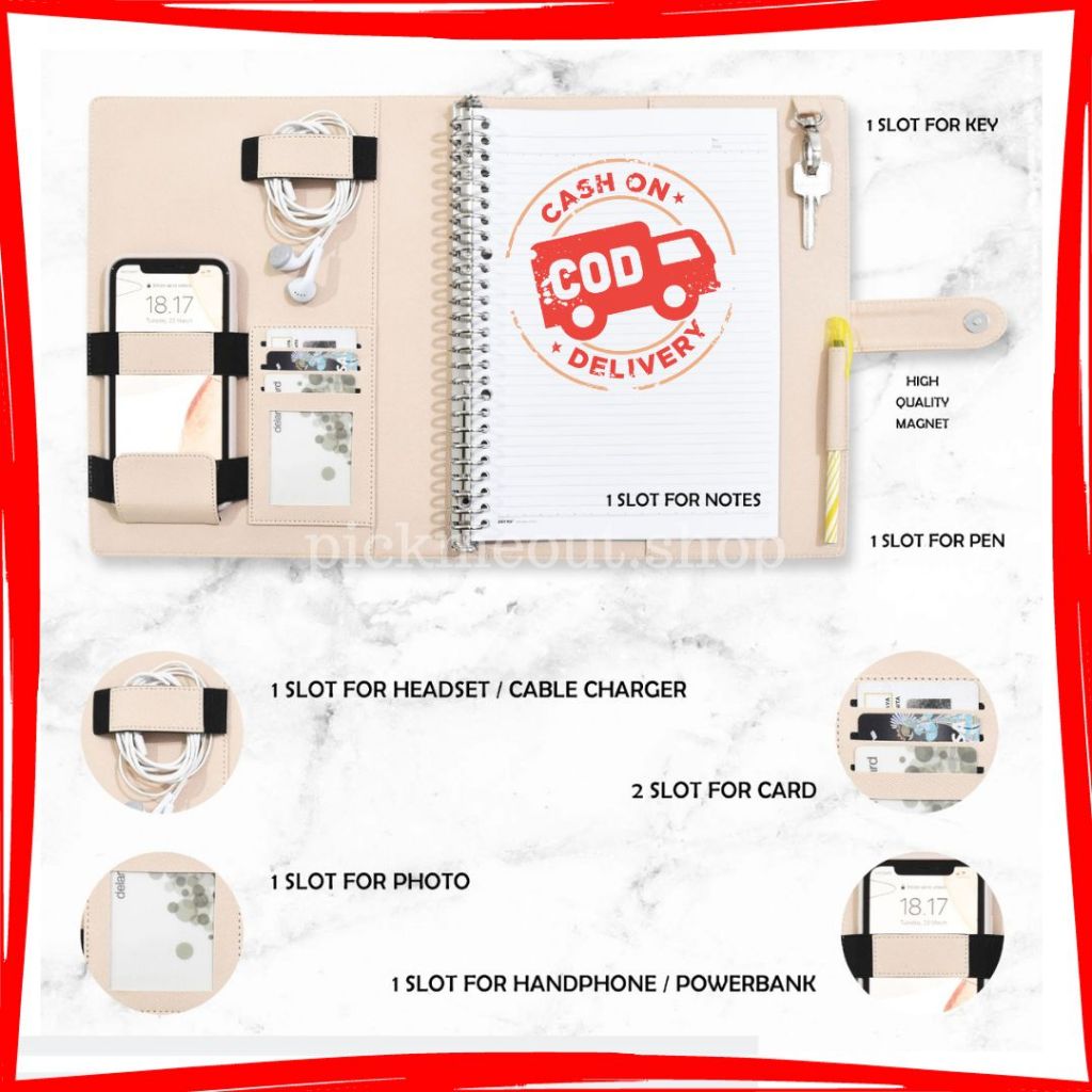 

BINDER B5 (26RING) NEW DESIGN Buku Catatan