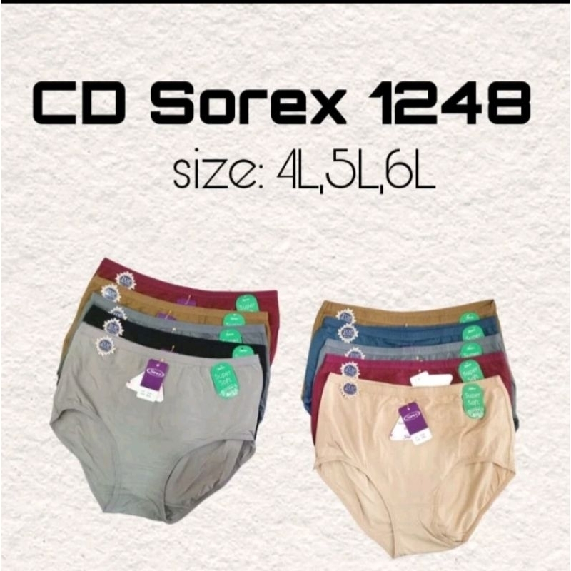 { 3 PCS } CD SOREX 1248 CD SOREX JUMBO QQL-XXXXL