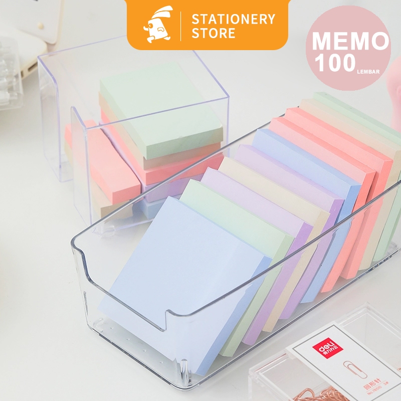 STICKY NOTE POLOS/Stiker Memo/Kertas Catatan 100 Lembar-Rabbit Stationery