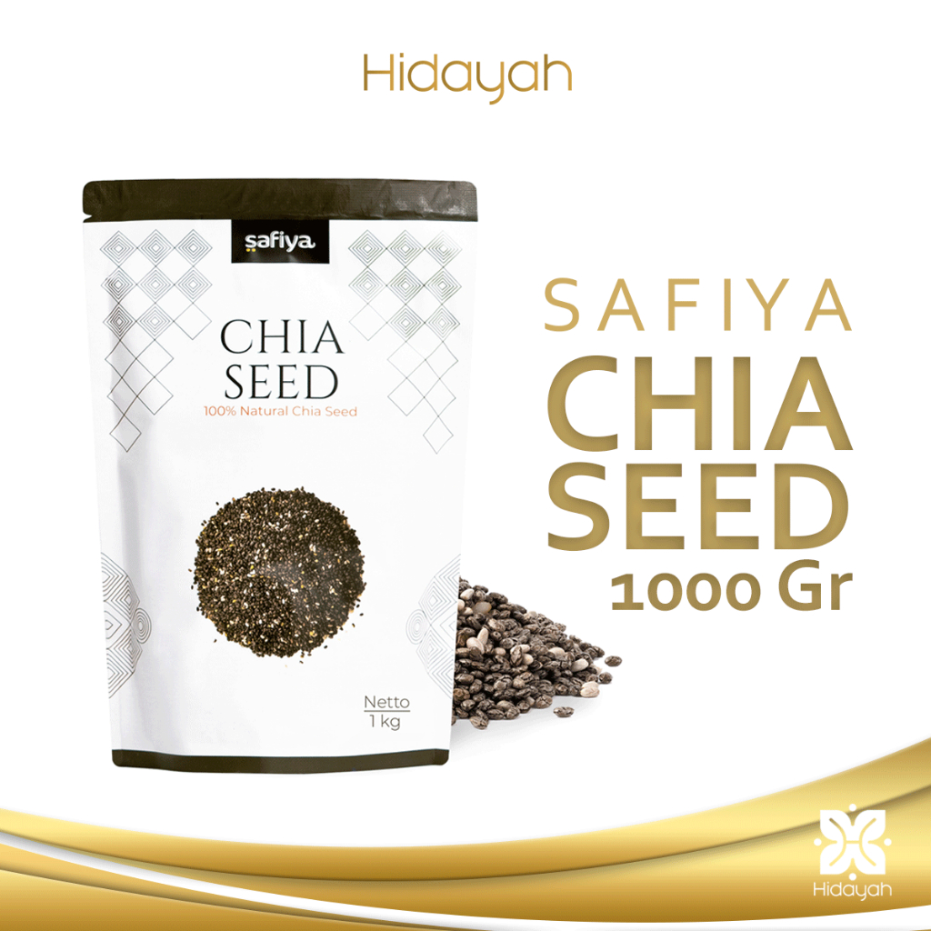 

Organic Black Chia Seed 1 Kg Biji Chia Hitam Premium - Original SAFIYA HERBAL