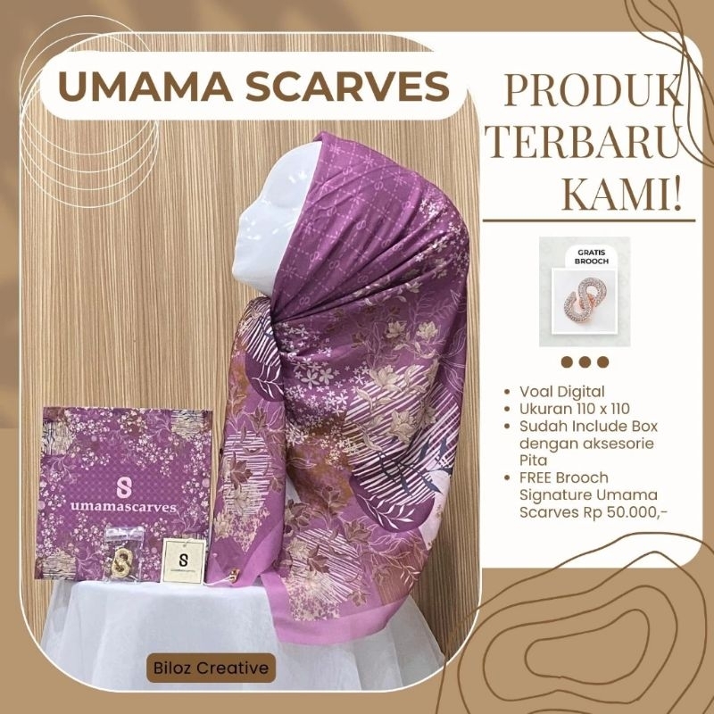 Hijab umama scarf premium
