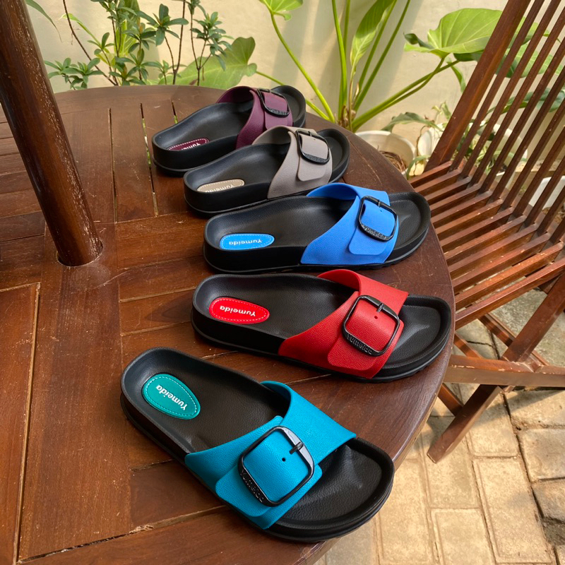 NAMIRA Sandal jelly slop birken merk Yumeida