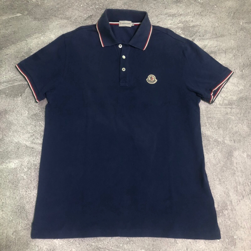 Kaos Polo Cowok poloshirt M*ncler Size XL (legit)