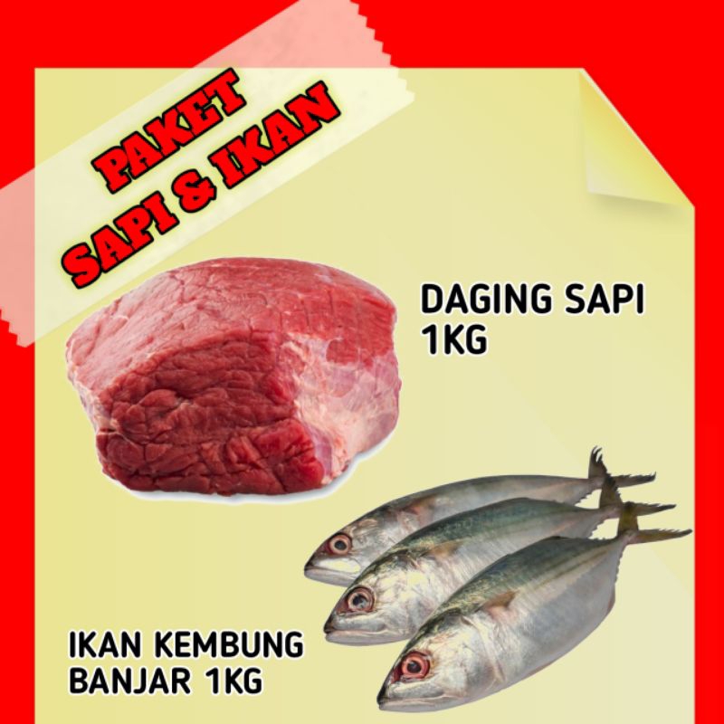 

(PAKET) DAGING & IKAN KEMBUNG