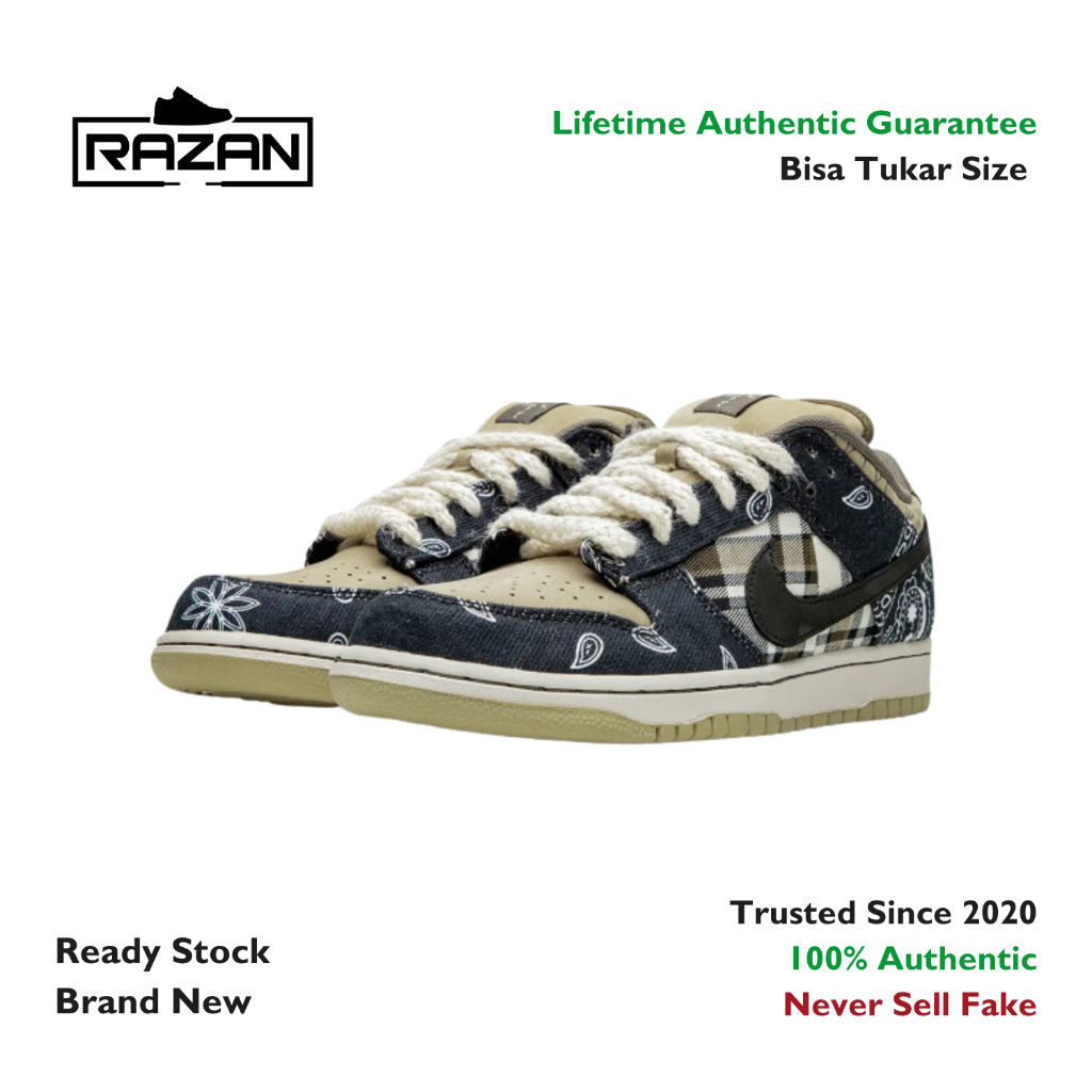 Dunk SB Low PRM Travis Scott Cactus Jack 100% Authentic Original